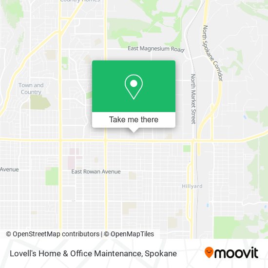 Lovell's Home & Office Maintenance map