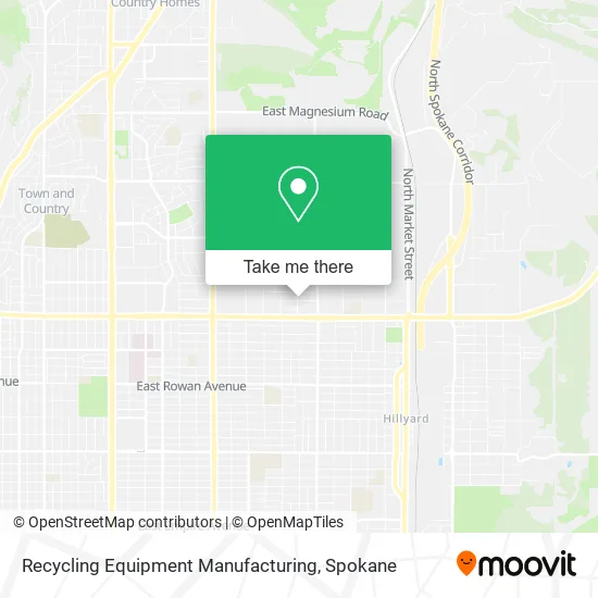 Recycling Equipment Manufacturing map
