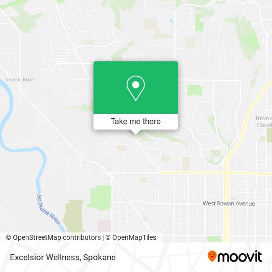 Excelsior Wellness map