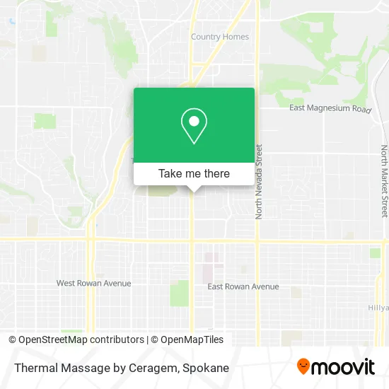 Thermal Massage by Ceragem map
