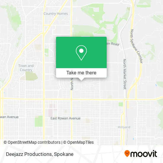 Deejazz Productions map
