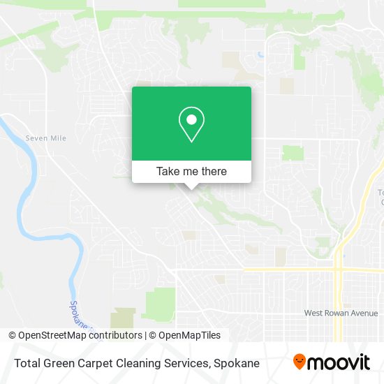 Total Green Carpet Cleaning Services map