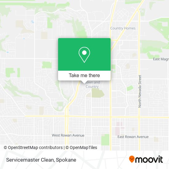 Servicemaster Clean map