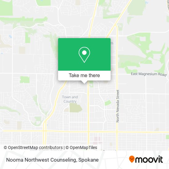 Nooma Northwest Counseling map