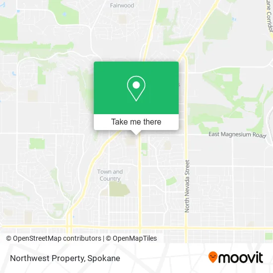 Northwest Property map