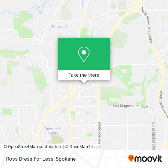 Ross Dress For Less map