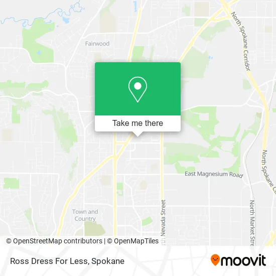 Mapa de Ross Dress For Less