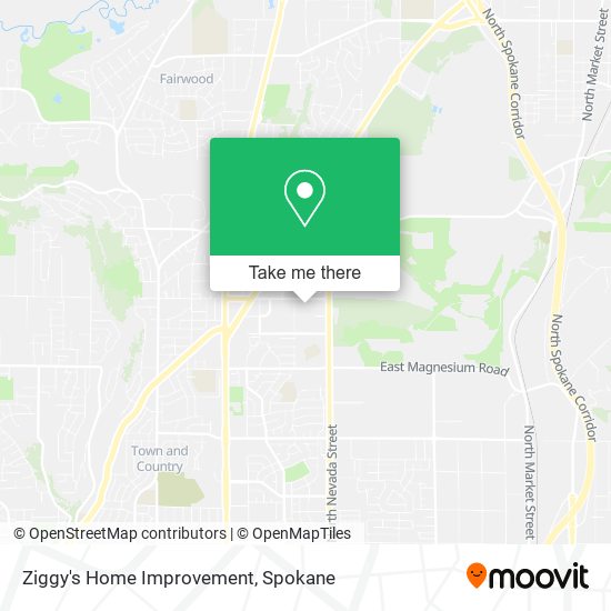 Ziggy's Home Improvement map