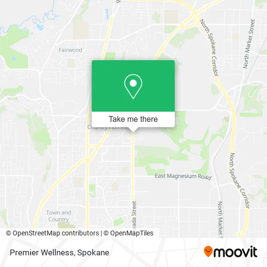 Premier Wellness map