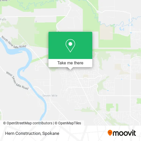 Hern Construction map