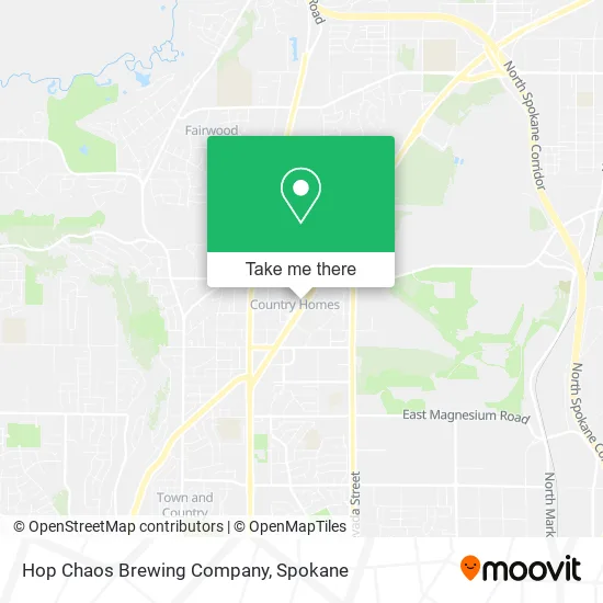 Mapa de Hop Chaos Brewing Company