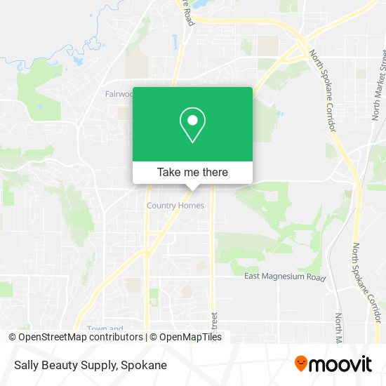 Sally Beauty Supply map