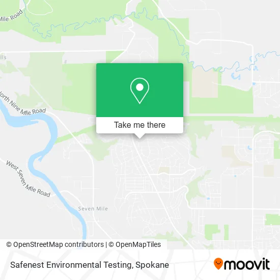 Safenest Environmental Testing map
