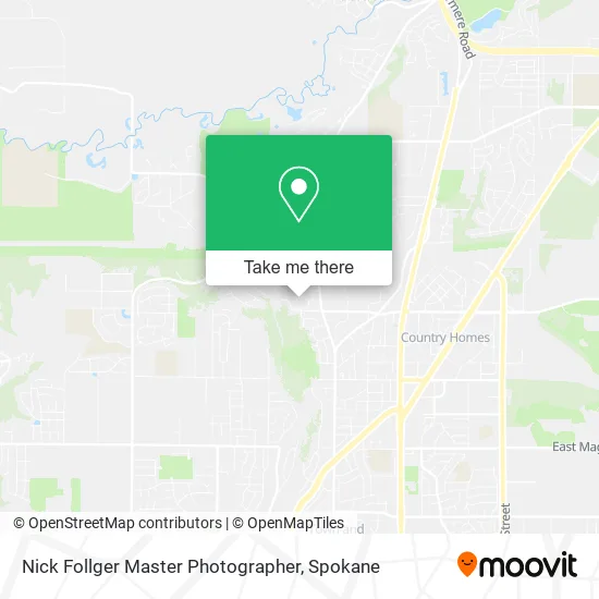 Nick Follger Master Photographer map