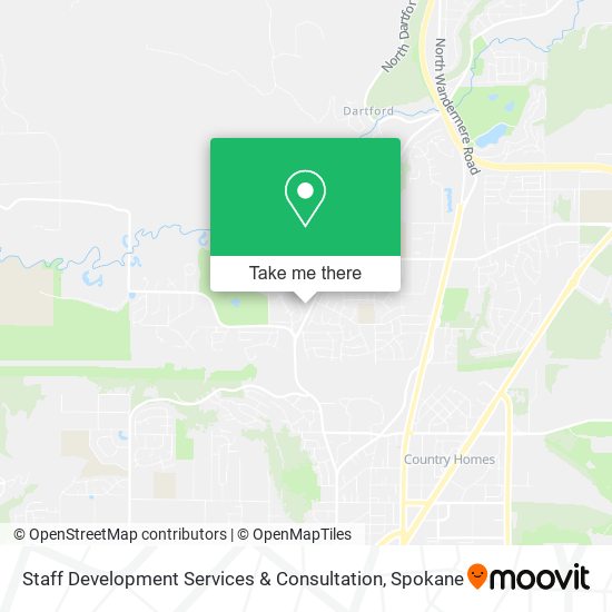 Staff Development Services & Consultation map