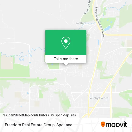 Freedom Real Estate Group map