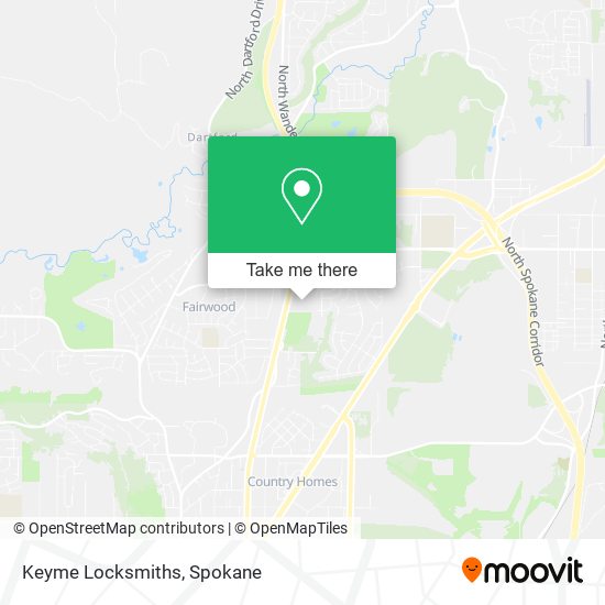 Mapa de Keyme Locksmiths