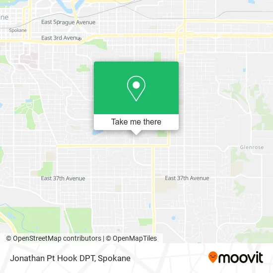Jonathan Pt Hook DPT map