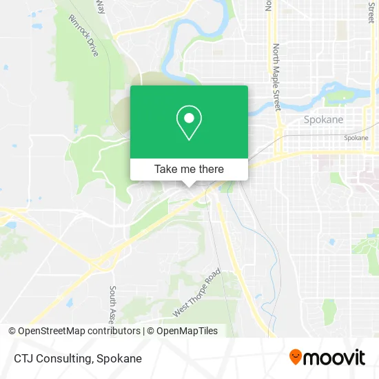 CTJ Consulting map