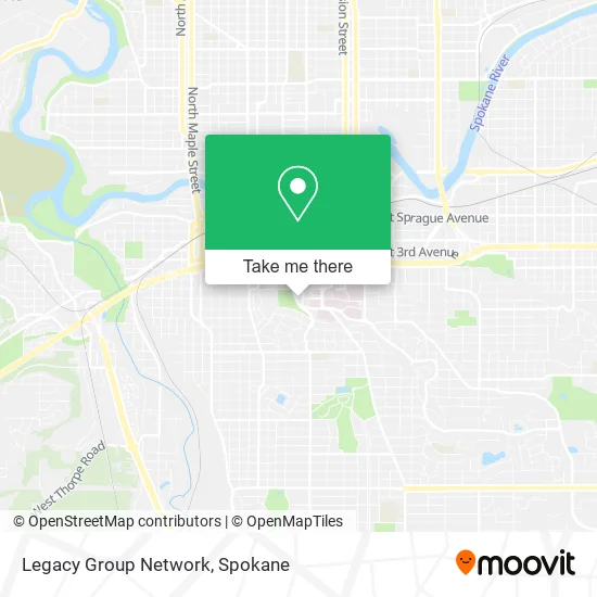 Mapa de Legacy Group Network