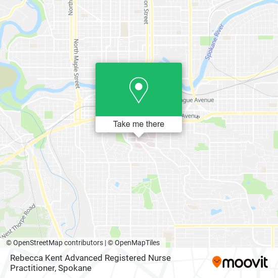 Rebecca Kent Advanced Registered Nurse Practitioner map