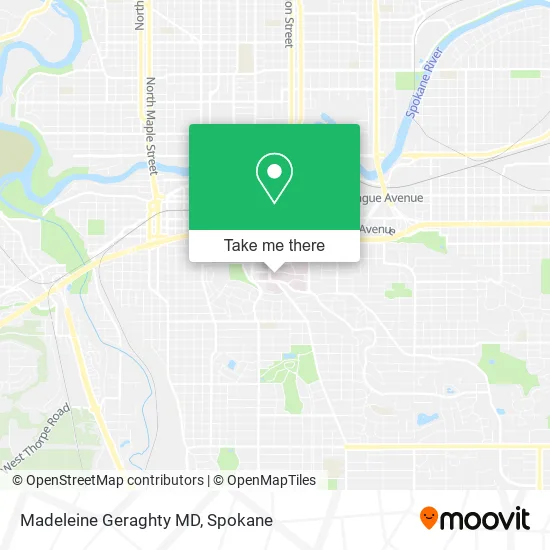 Mapa de Madeleine Geraghty MD