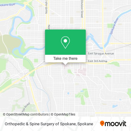 Mapa de Orthopedic & Spine Surgery of Spokane
