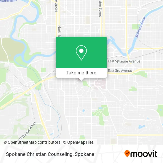 Mapa de Spokane Christian Counseling