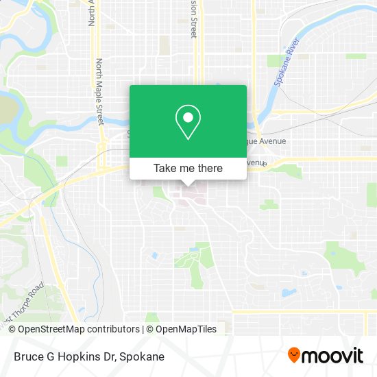 Bruce G Hopkins Dr map