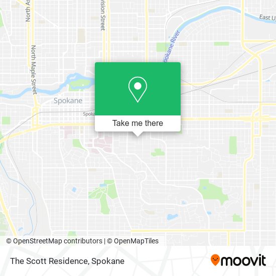 Mapa de The Scott Residence
