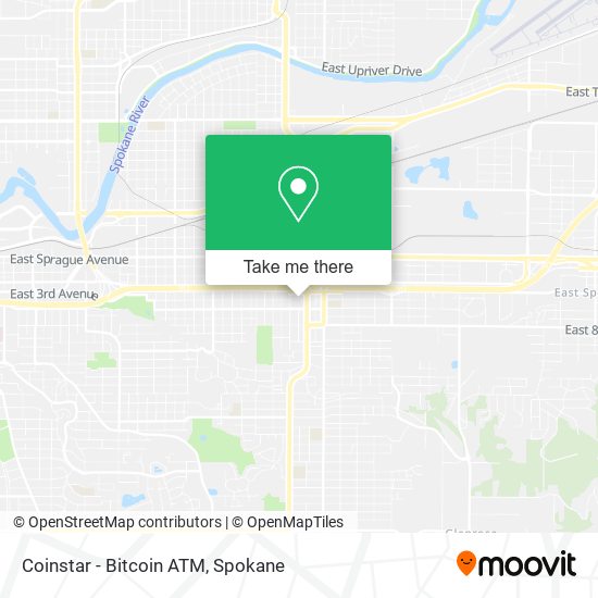 Coinstar - Bitcoin ATM map