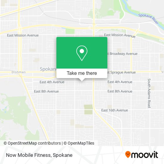 Mapa de Now Mobile Fitness
