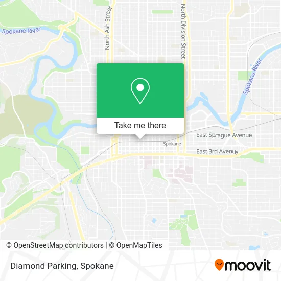 Diamond Parking map
