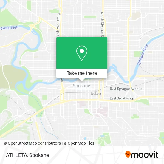 Mapa de ATHLETA