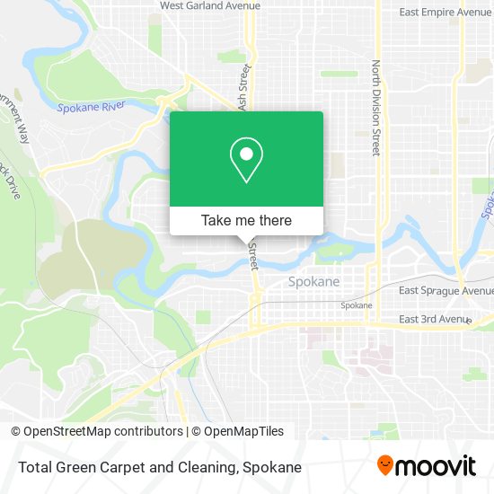 Mapa de Total Green Carpet and Cleaning