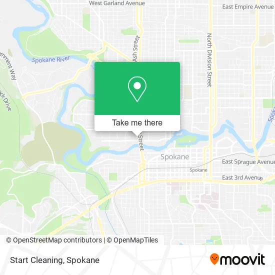 Mapa de Start Cleaning