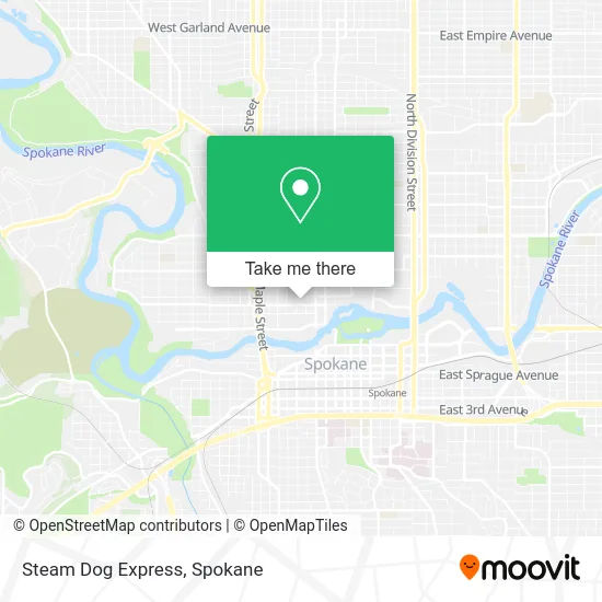 Steam Dog Express map