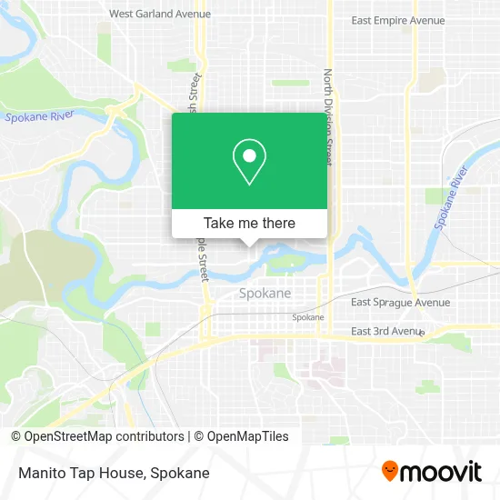 Manito Tap House map