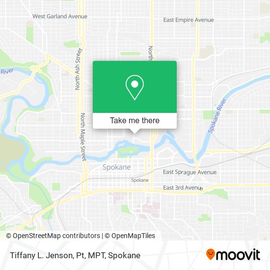 Mapa de Tiffany L. Jenson, Pt, MPT
