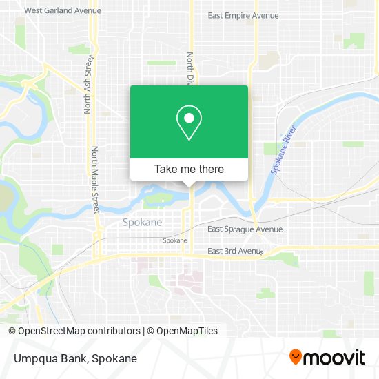 Umpqua Bank map