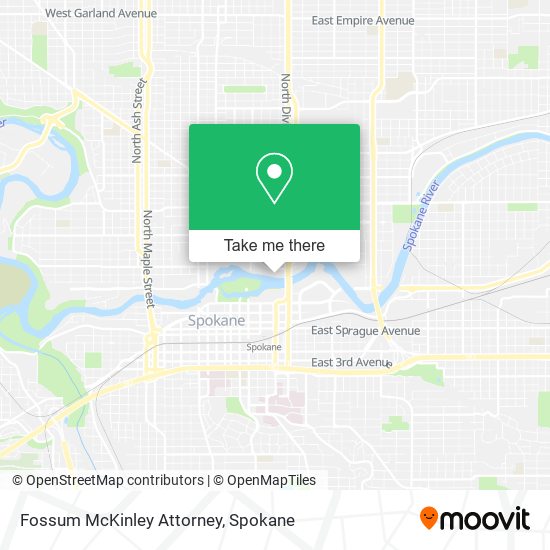 Fossum McKinley Attorney map