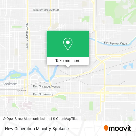 Mapa de New Generation Ministry