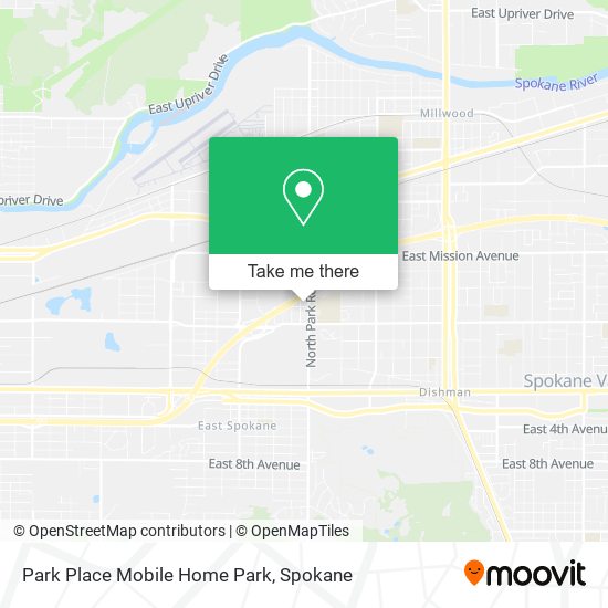 Park Place Mobile Home Park map