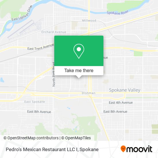 Pedro's Mexican Restaurant LLC I map