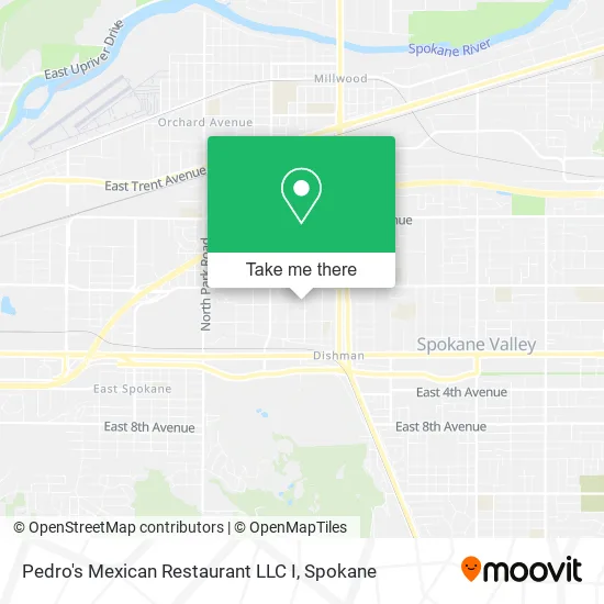 Mapa de Pedro's Mexican Restaurant LLC I