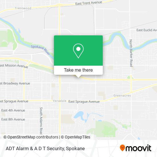 ADT Alarm & A D T Security map