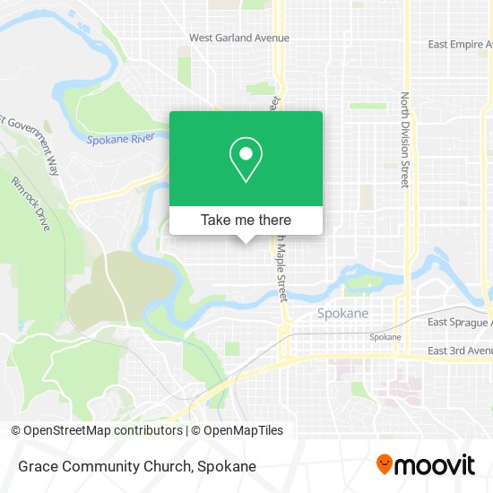 Grace Community Church map