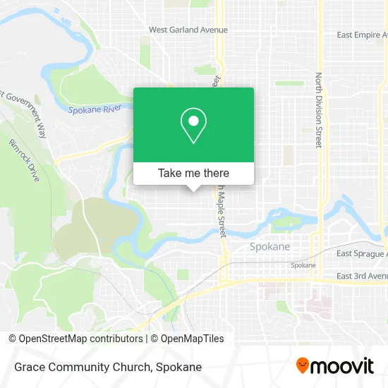 Grace Community Church map