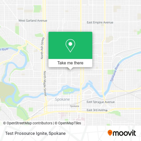 Test Prosource Ignite map
