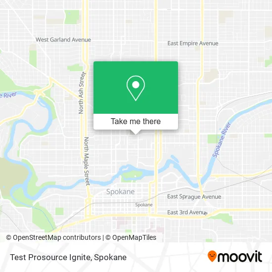 Mapa de Test Prosource Ignite